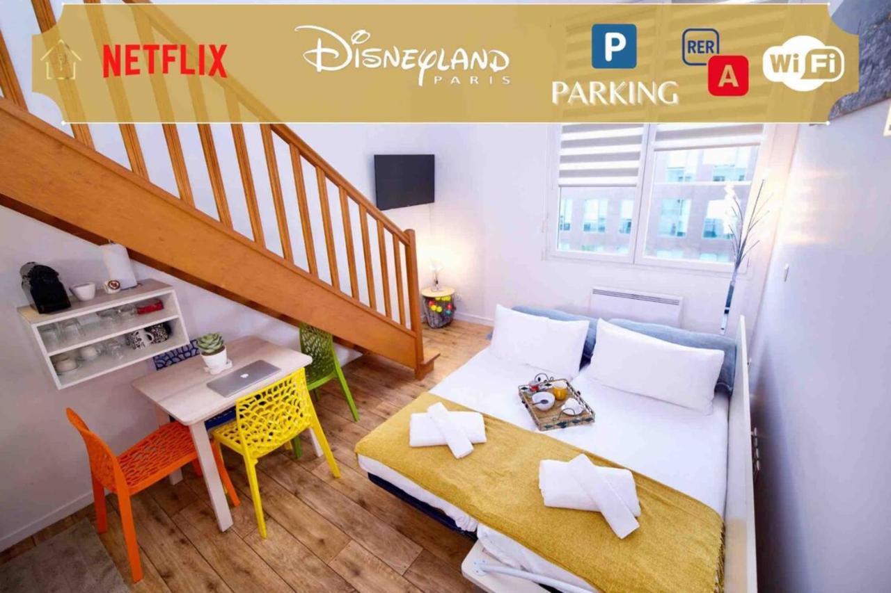 Appart'Hotel Disneyland Dream Close & Safe Montévrain Exterior foto